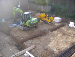 Digging out the foundations