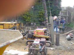 Piling Contractor at work